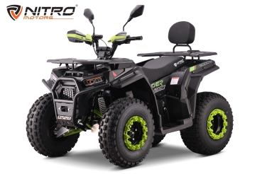 NITRO MOTORS Dustrider 6000W Peak 72V 40Ah Elektro Quad 10" Prime